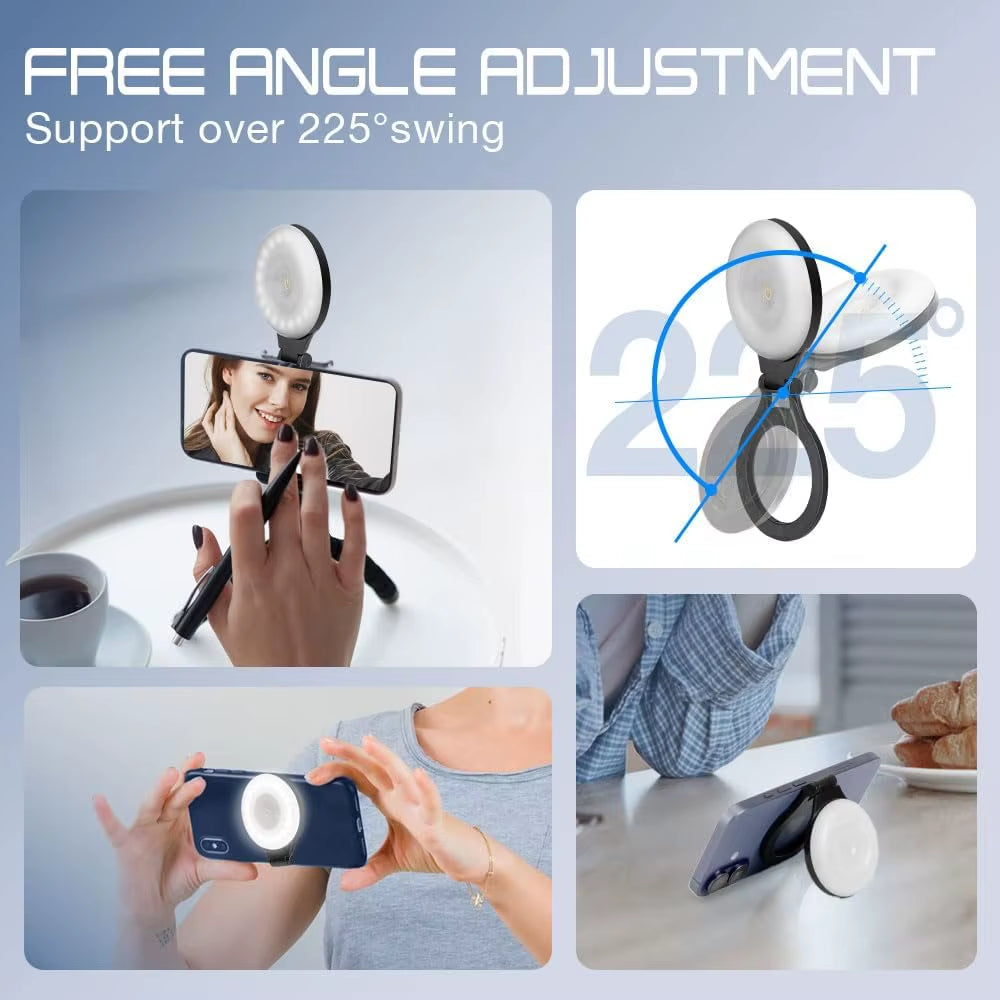 Lampe magnétique LED pour selfie MILA